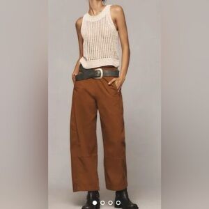 Anthropologie Izzie Pant in Brown